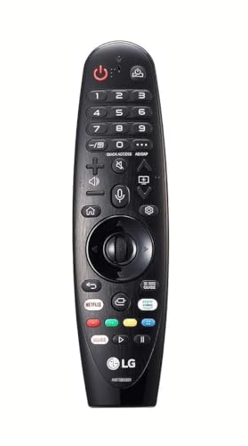 LG remote wheel control for smooth scrolling through menus