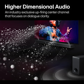 LG S80TR WOW Orchestra synchronizes TV and soundbar audio