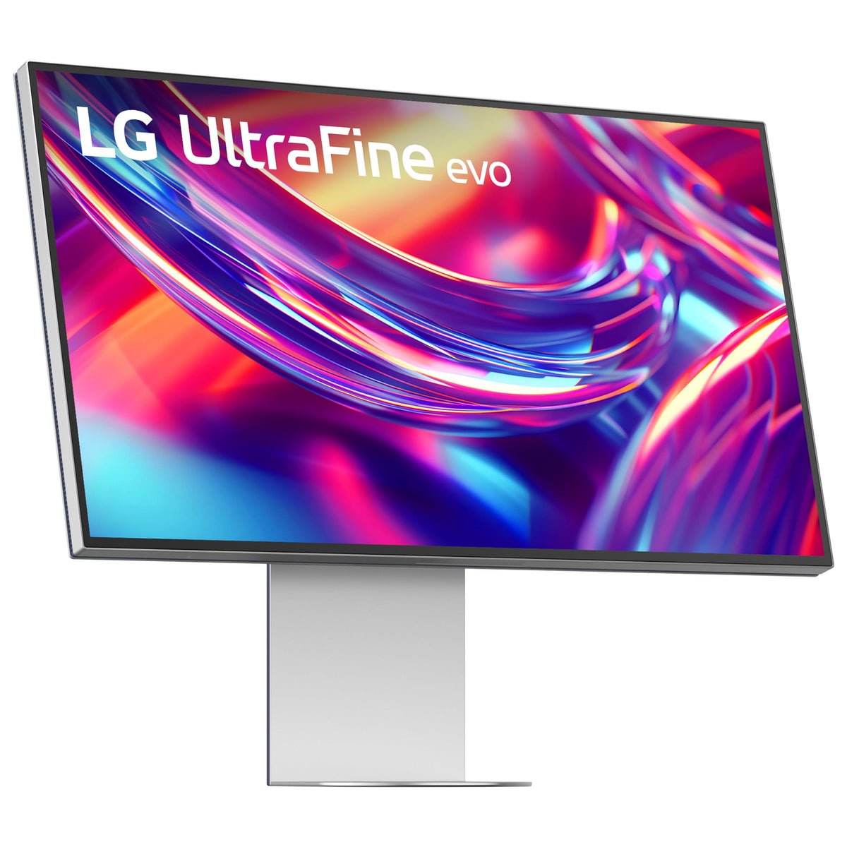 LG UltraFine evo 6K built‑in speakers deliver clear audio.
