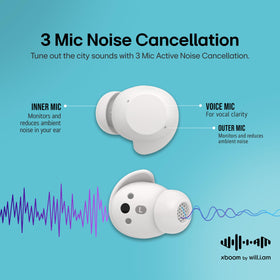 IPX4 splash resistance for everyday use with LG xboom Buds.
