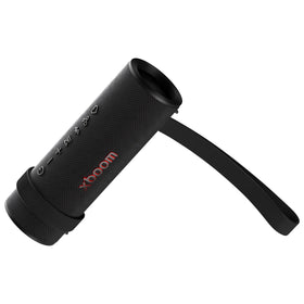LG xboom Grab rear panel ports showing charging and connectivity for on-the-go power