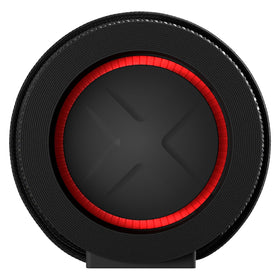 lg xboom Grab Core held in hand showing compact size and lightweight portability