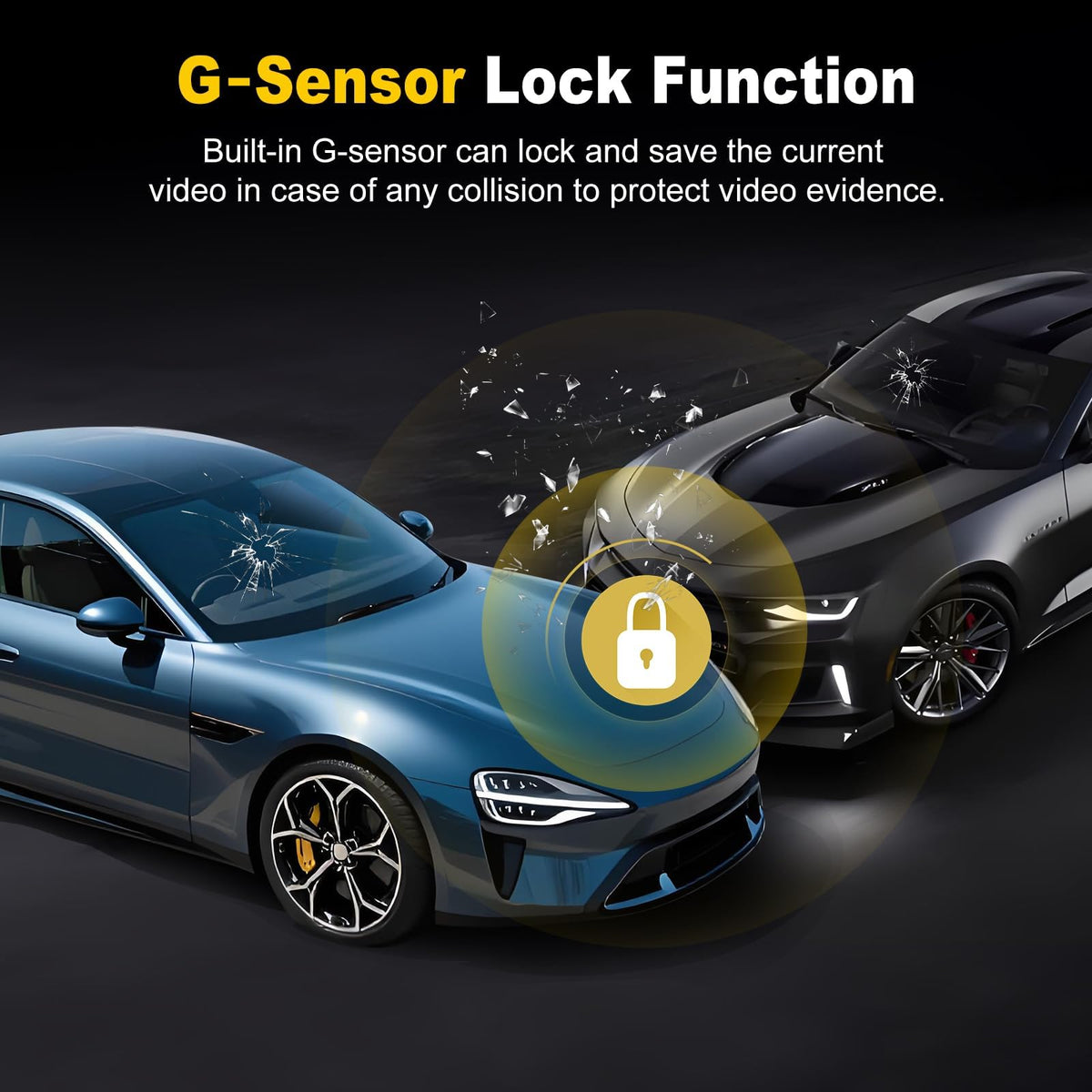 Lgueati dashcam-wifi-app-control enables easy mobile previews and sharing