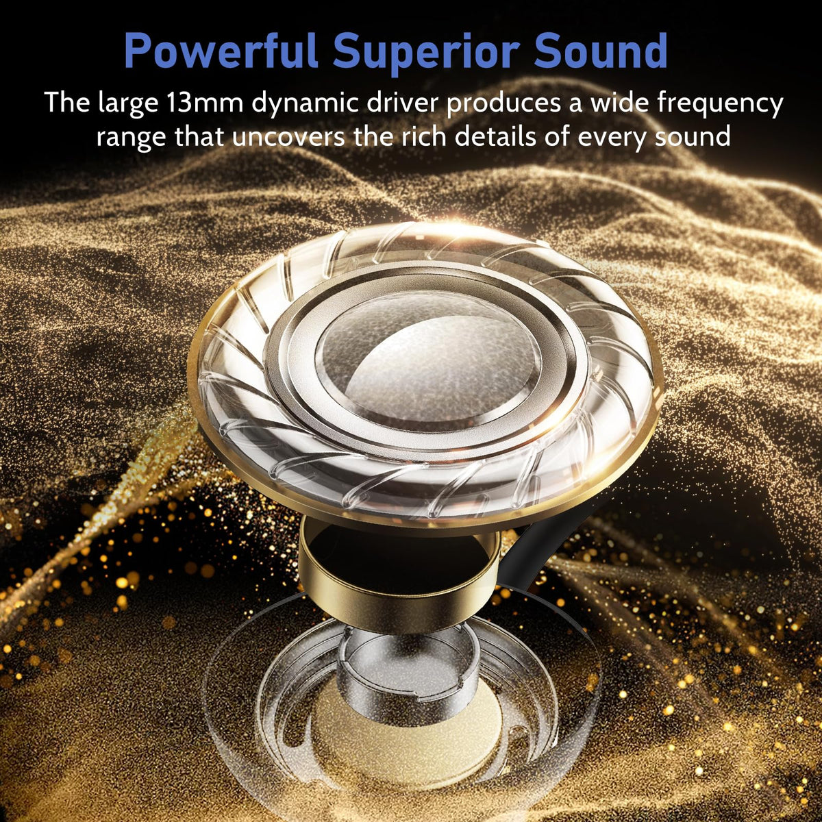 LHJRY earbuds with magnetic clasp to prevent tangles