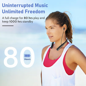 LHJRY neckband ergonomic fit for secure workouts