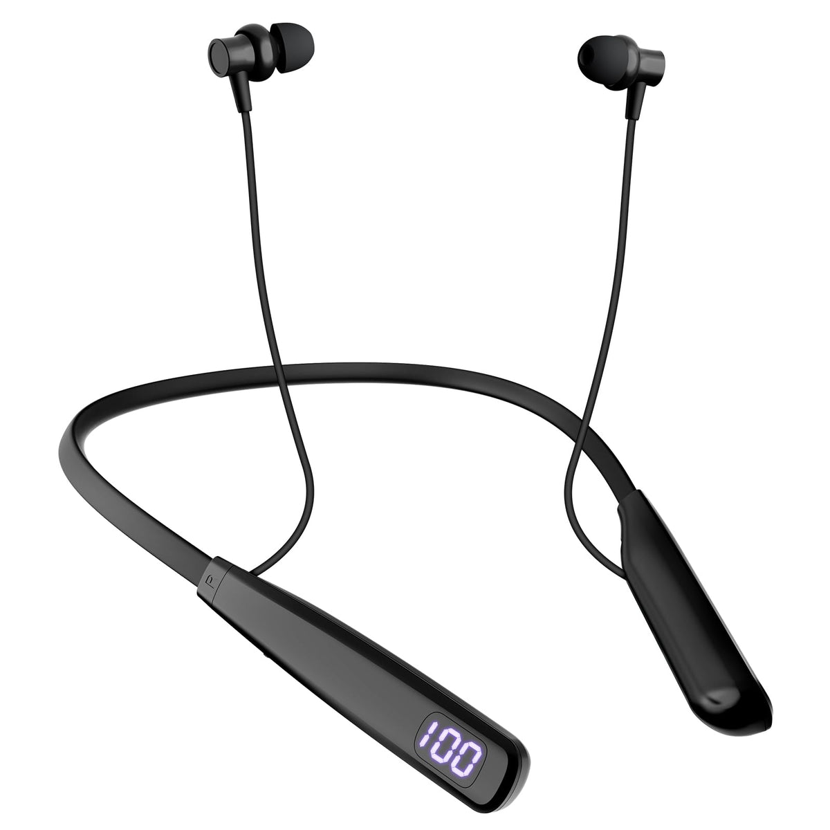 LHJRY travel earbuds showing ultra-long battery for all-day listening