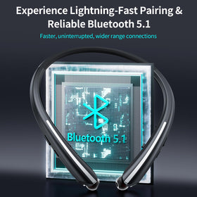 LHKLUK noise-cancelling earbuds improve call clarity in noisy places.