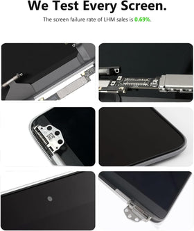 LHM A2337 backlight closeup highlighting LED brightness and even illumination