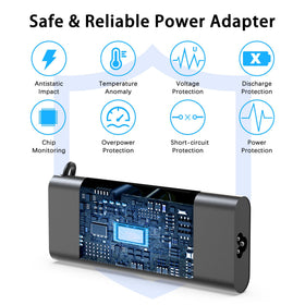 LHYSFIY 130W USB-C charger compact design ideal for travel