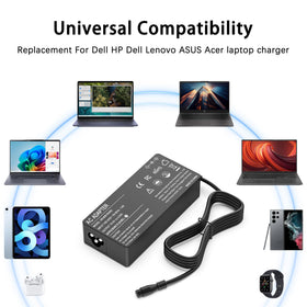LHYSFIY included power cord and 90W adapter complete charging kit