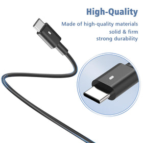 LHYSFIY charger in use powering a Dell notebook on a desk