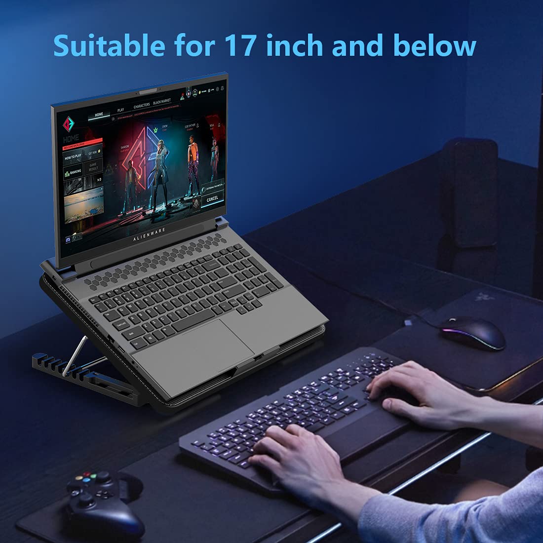 LIANGSTAR dual USB ports power the pad and peripherals