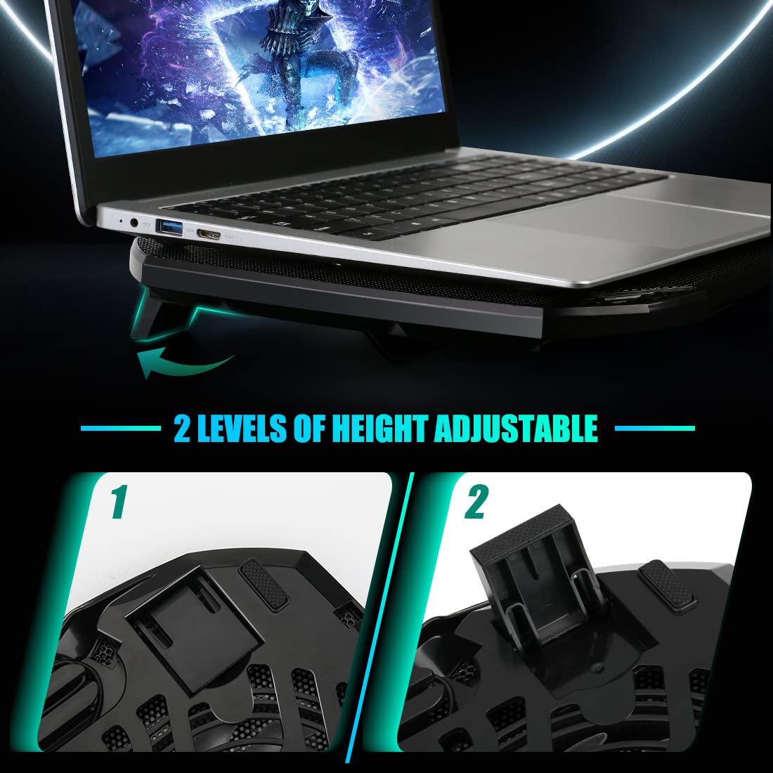 LIANGSTAR dual USB ports simplify power and peripheral connectivity.
