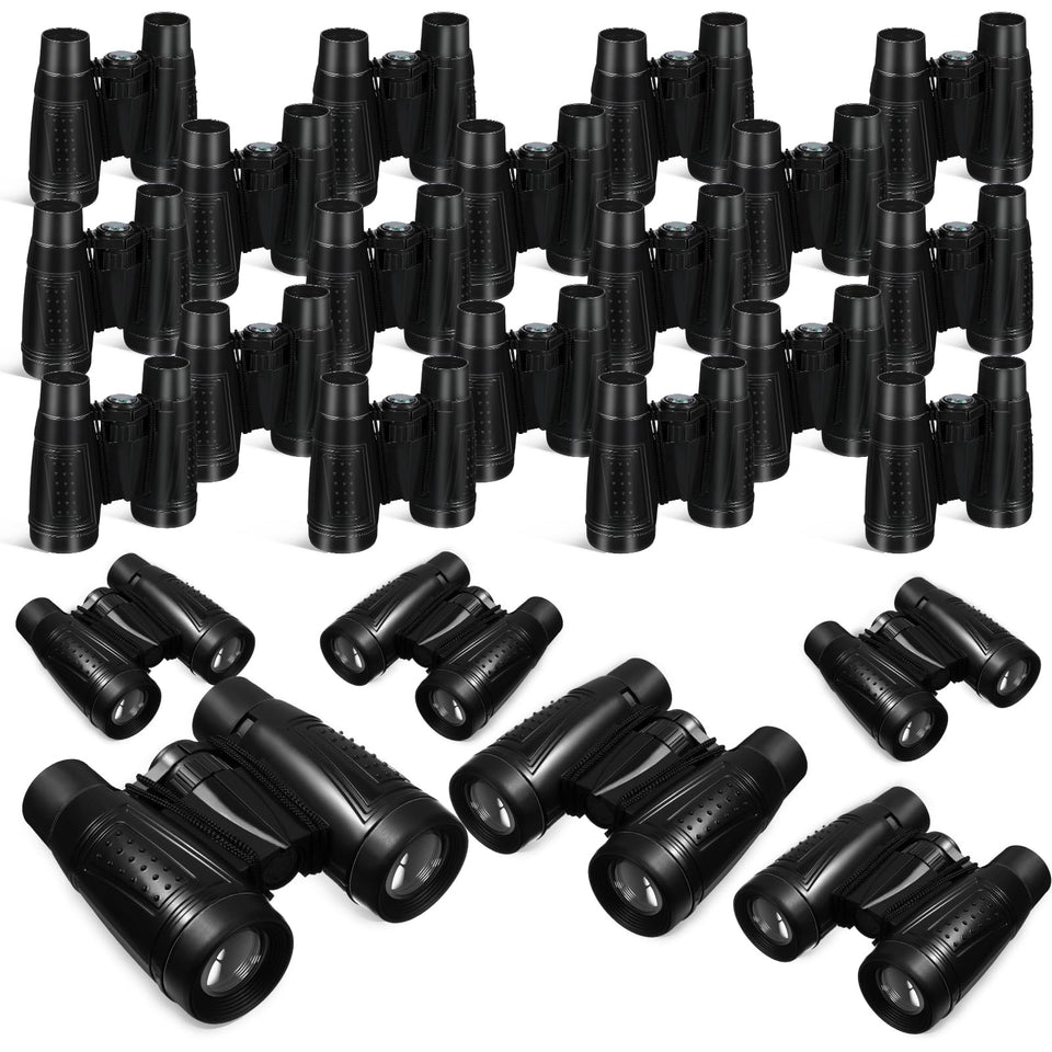Libima front view of 24-pack box showing compact binoculars and quantity benefit