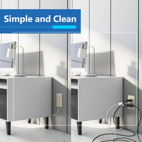 LIDER compatible with duplex and decorator receptacles for versatile placement.