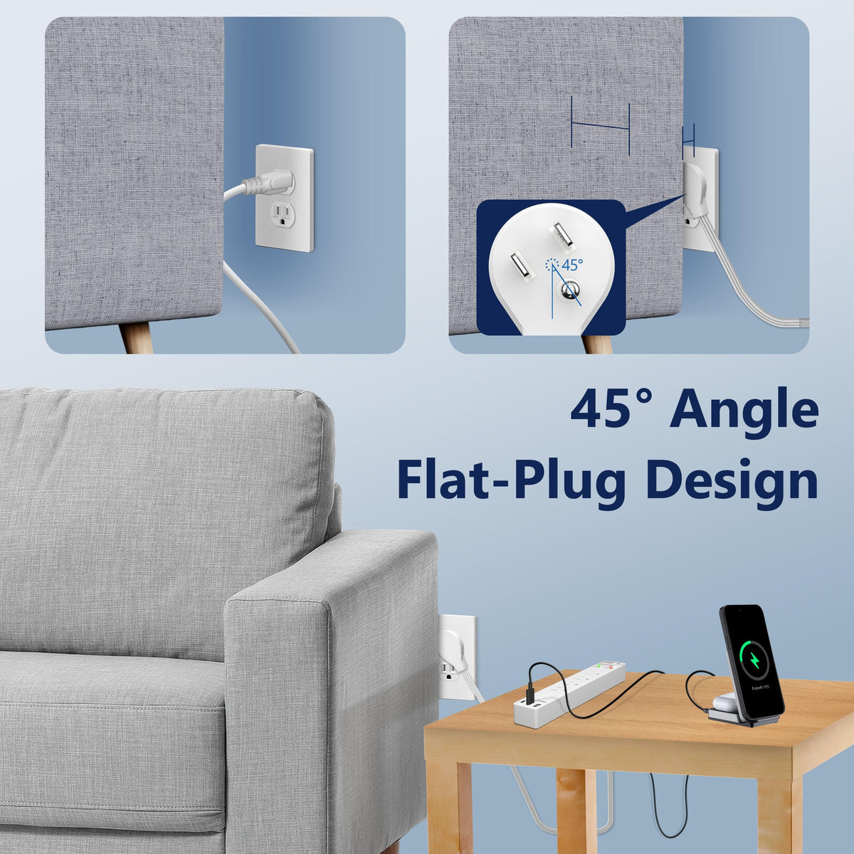 LIDER surge protection up to 1500 joules guards devices.