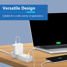LIDER outlet extender with usb-a-port for easy daily charging.