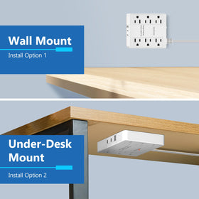 LIDER USB ports close view showing Type-A and dual Type-C charging convenience