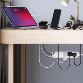 LIDER next to smartphone showing size and easy-access charging benefit