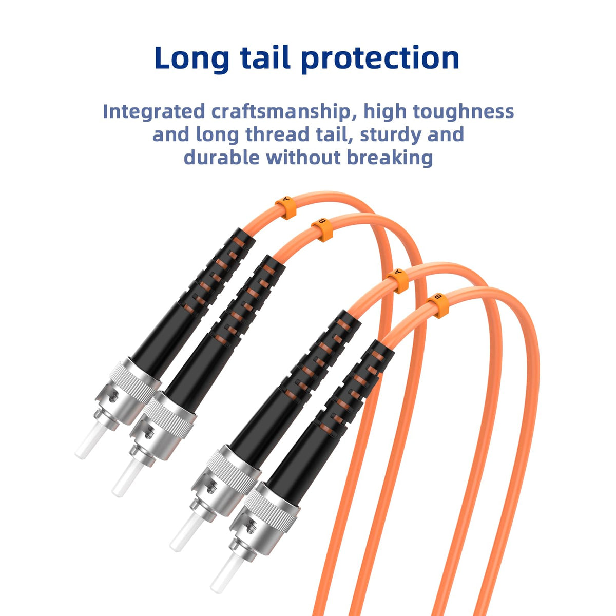lidkew 30m cable laid beside measuring tape showing scale for room-length and cabinet runs