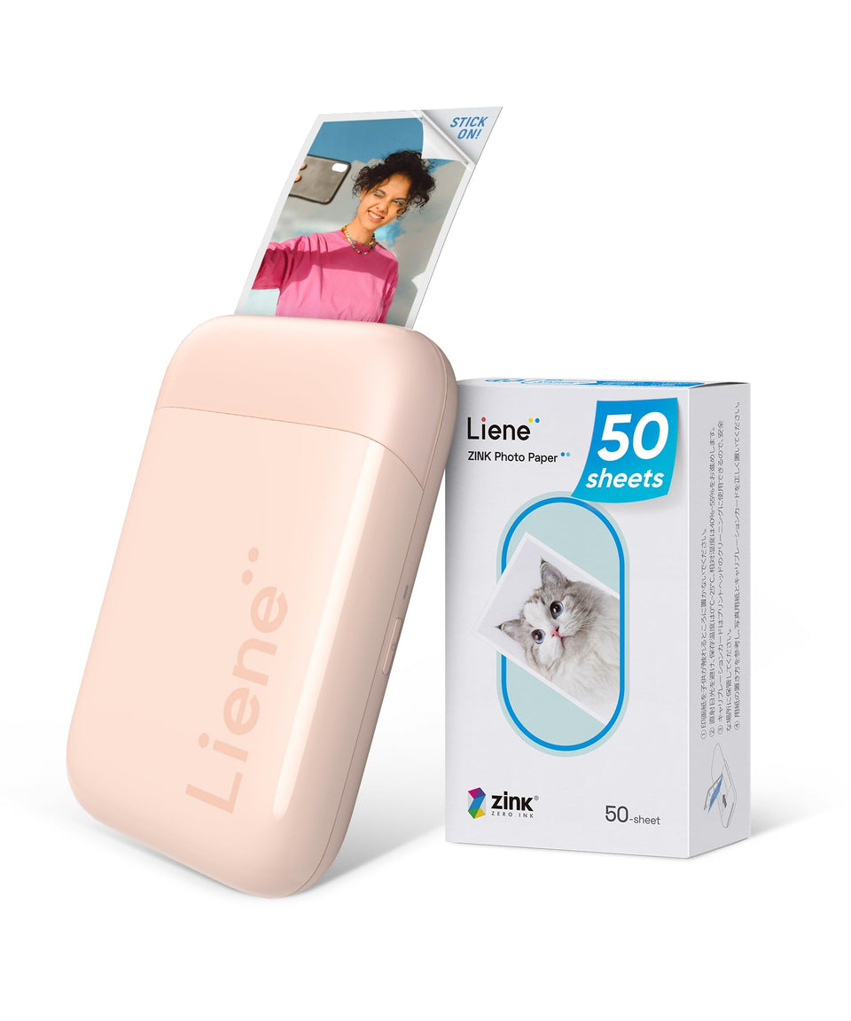 Liene Pearl K100 front view showcasing compact pink design for travel