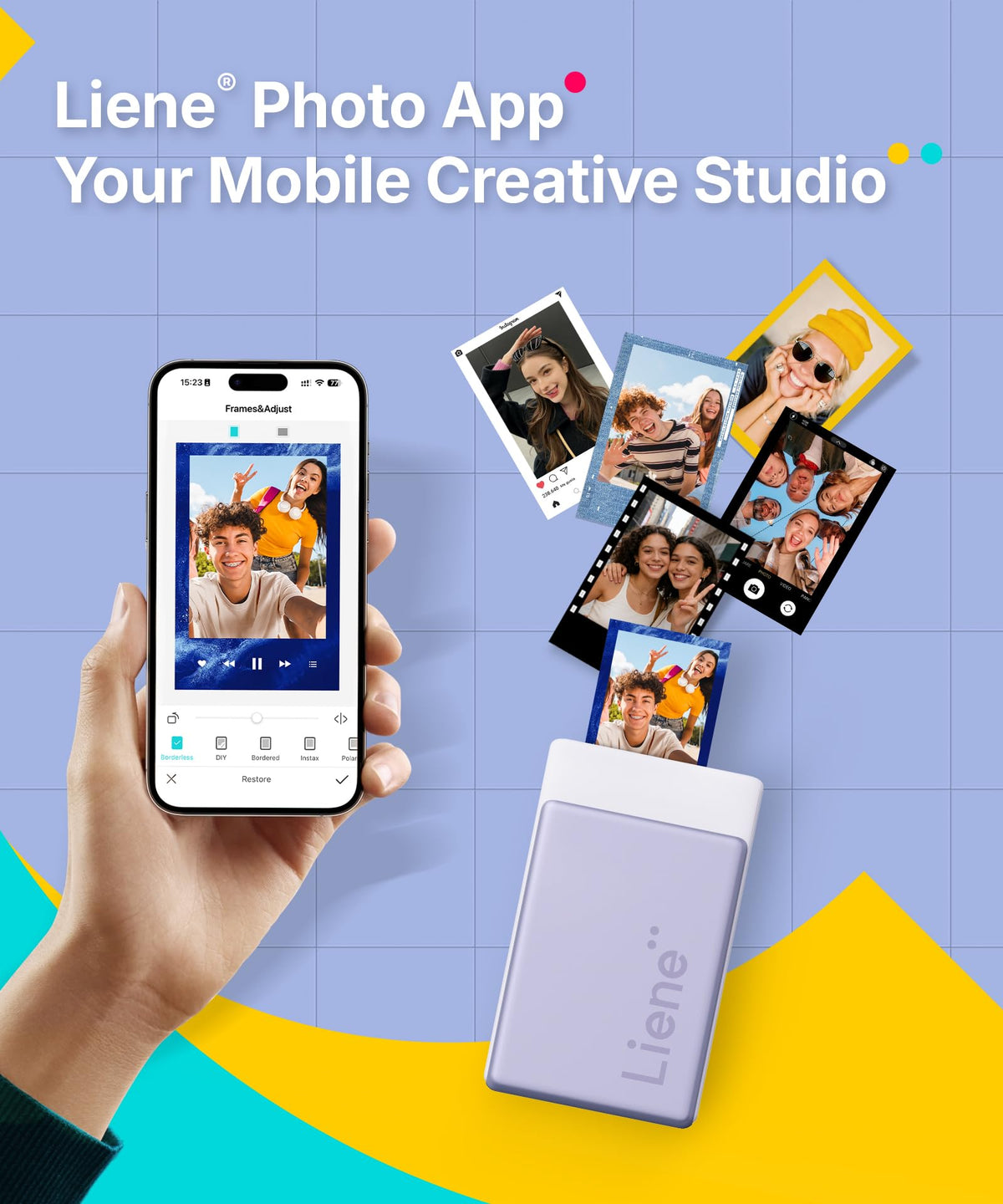 Liene Pearl N200 Pro AI styles offer varied portraits