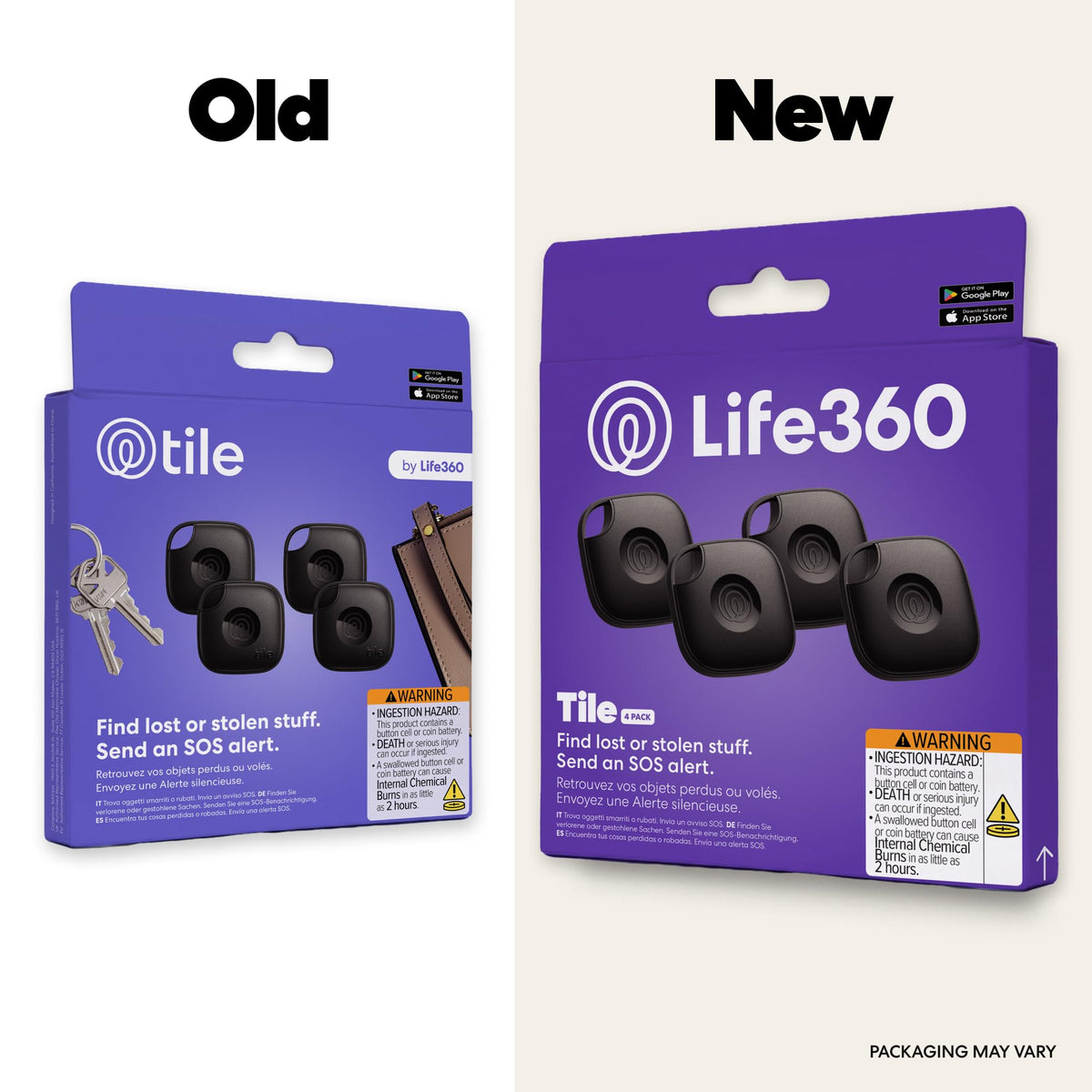 Life360 Tile on a backpack helps track belongings from the app