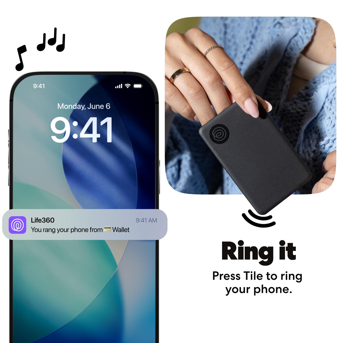 Life360 Tile Essentials pets tracker locates a pet's collar or belongings on a map