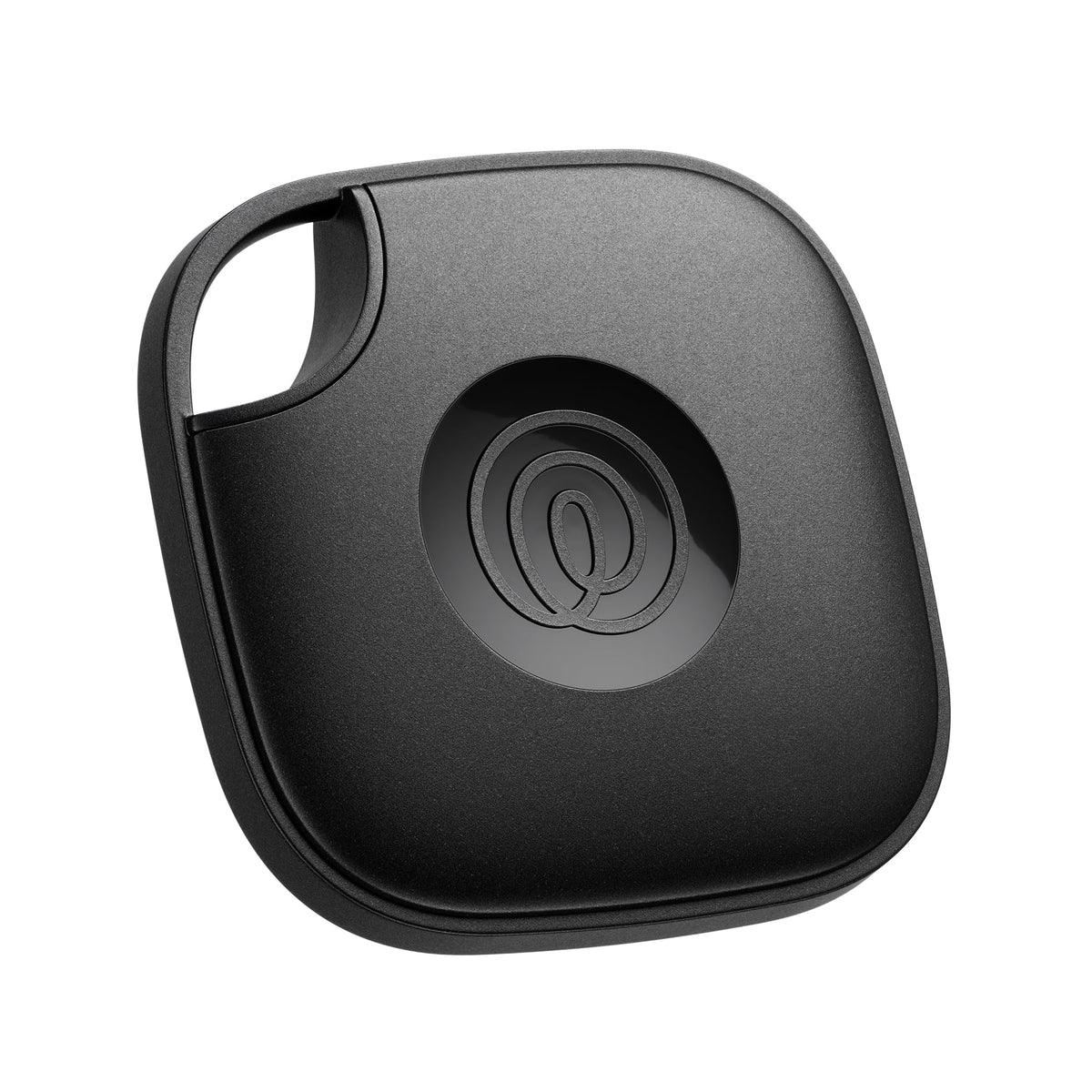 Life360 Tile front view showing compact tracker and brand for easy locating