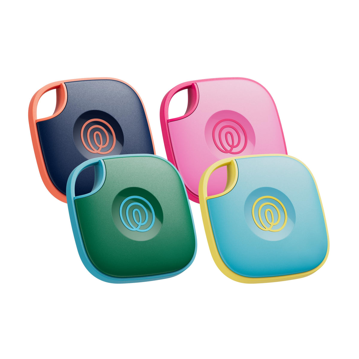 Life360 Tile on keychain helps locate keys quickly with a loud ring