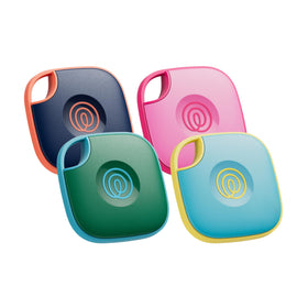 Life360 Tile on keychain helps locate keys quickly with a loud ring