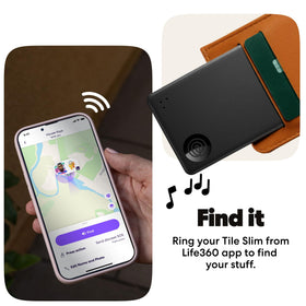 Life360 Tile Slim enabling phone ring when misplaced