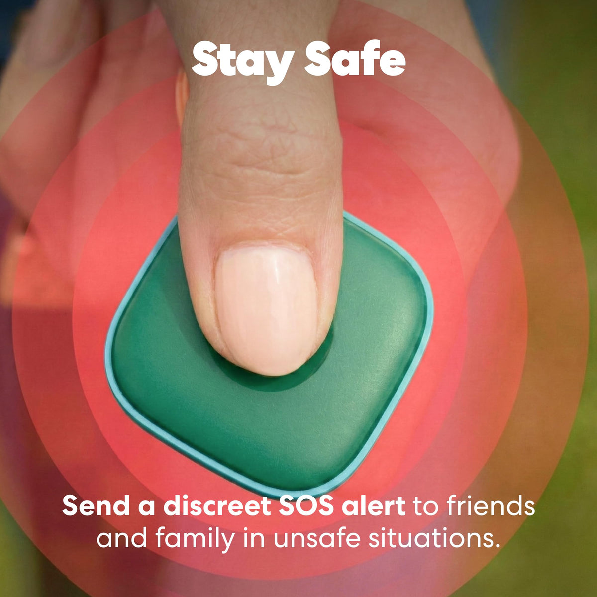 Life360 Tile shown on Life360 app map with SOS alert, simplifies family safety coordination