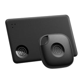 Life360 Tile starter pack front packaging showing both trackers and benefits