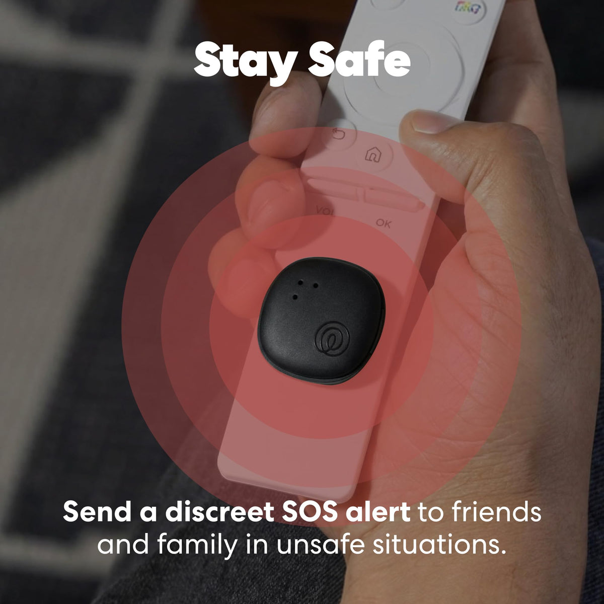Life360 Tile Sticker IP68-rated water resistance supports outdoor tracking.