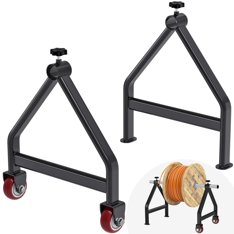 Lifeswell front view of loaded rack showing organized spools and quick access