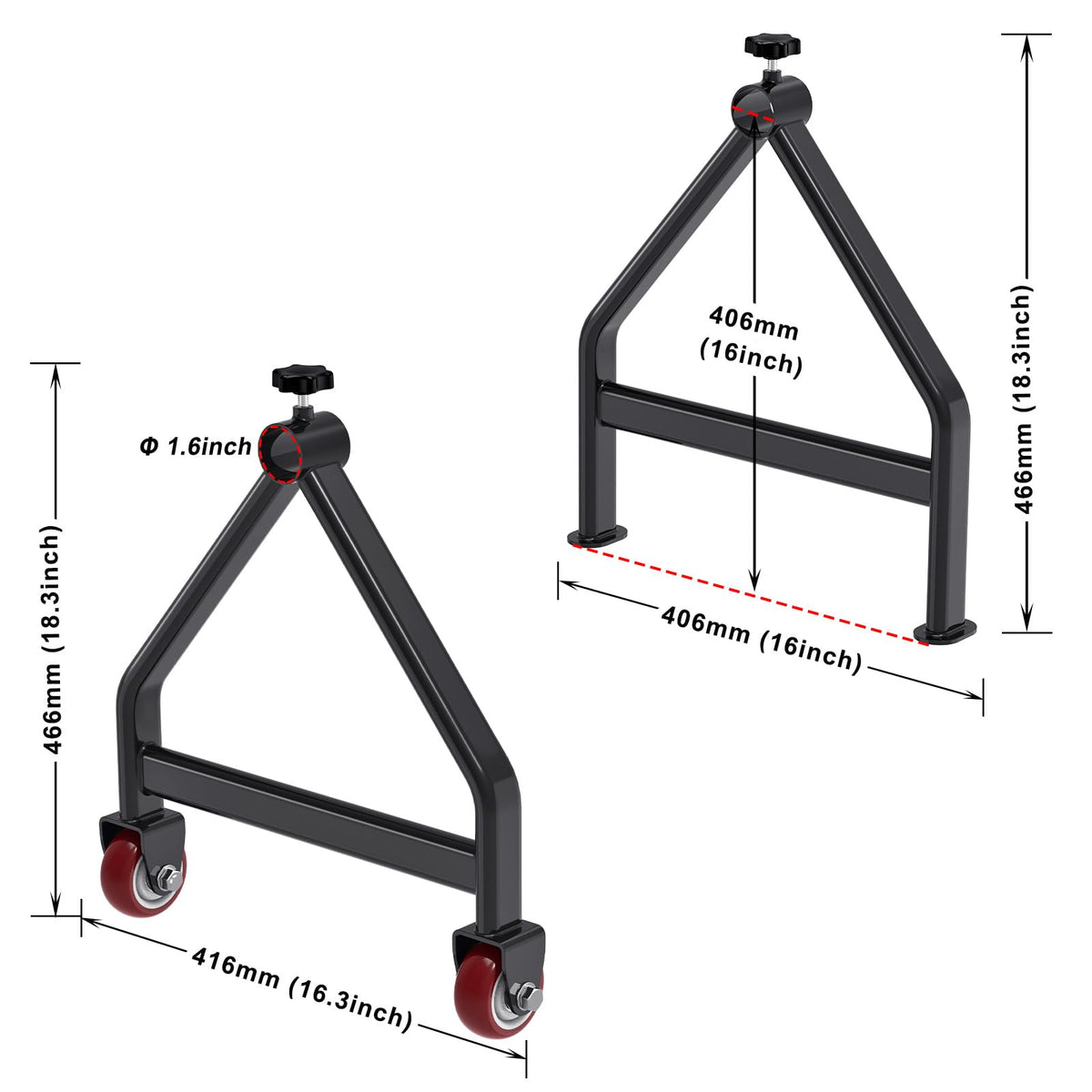 Lifeswell rack on jobsite with installer showing easier cable handling