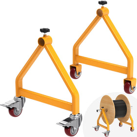 Lifeswell Wire Spool Rack front view demonstrating portable organization for multiple spools