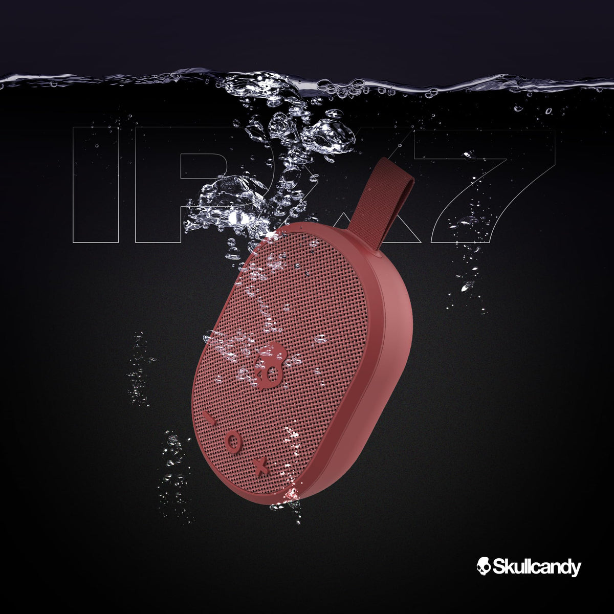 Lifeworks Skullcandy Ounce downward-firing radiator delivering crisp highs in open-air settings.