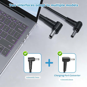 LIFKAHY 200W charger cable length for travel-friendly use