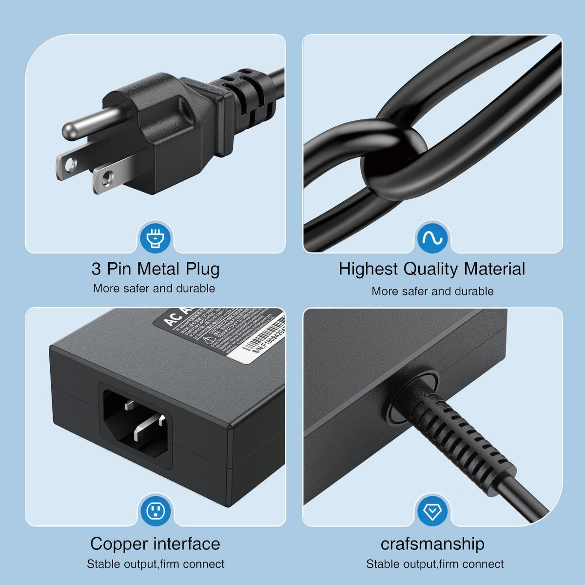 LIFKAHY adapter packed inside a backpack illustrating travel convenience