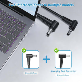 LIFKAHY 6.0x3.7 mm connector with central pin for secure connection.