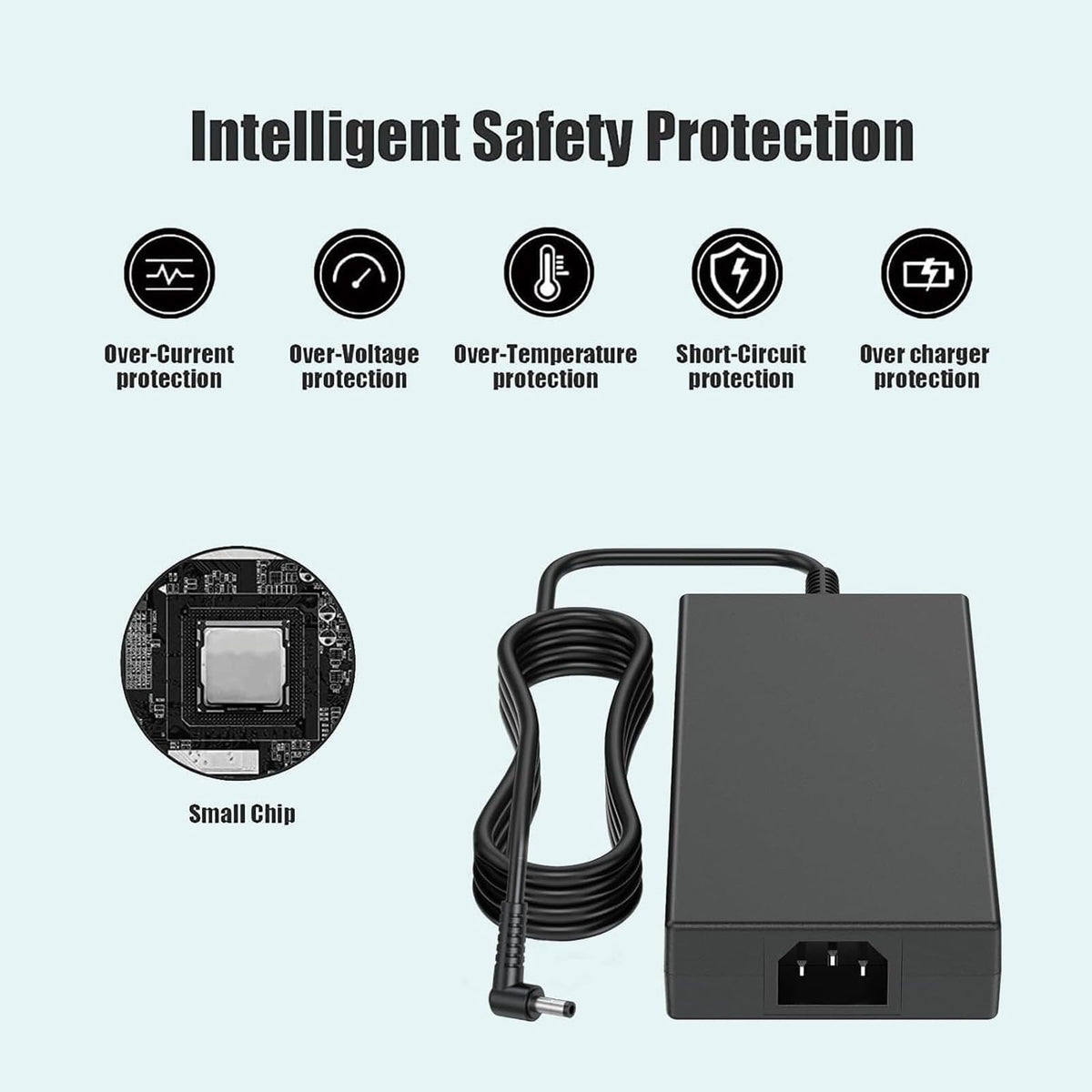 LIFKAHY safety icons and specs plate emphasizing protection features