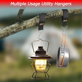 Light Dust heavy-duty straps bundle hoses and cables neatly.