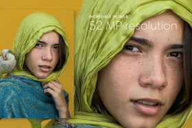 Light L16 35mm lens group enabling versatile wide-angle shots.