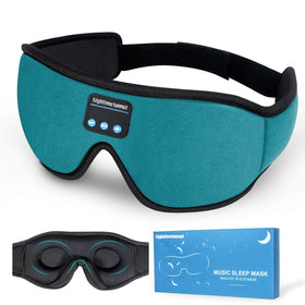 LIGHTIMETUNNEL front view showing full blackout coverage and comfortable fit