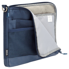 LIHIT LAB sleeve interior view shows organized space for tablet or 10-inch devices.