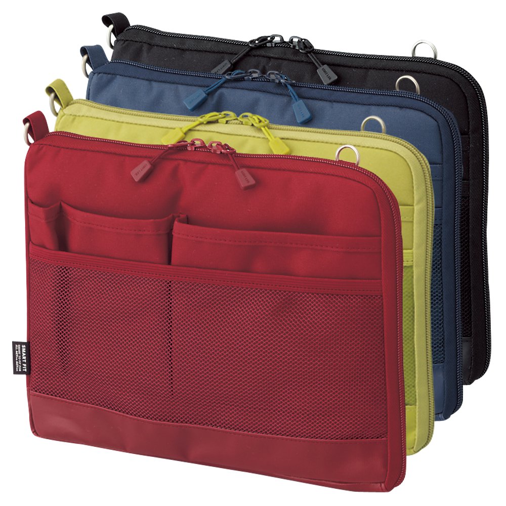 LIHIT LAB zipper and stitch detail suggests durable everyday use.