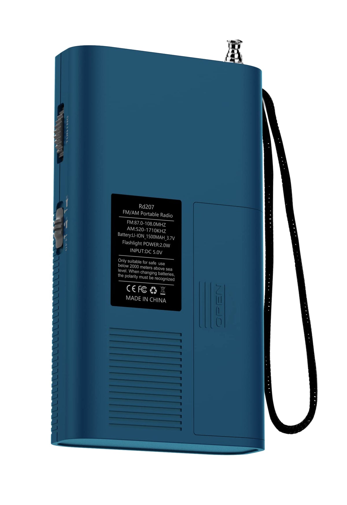 LIJIANI NOAA alert function activates automatic emergency notifications.