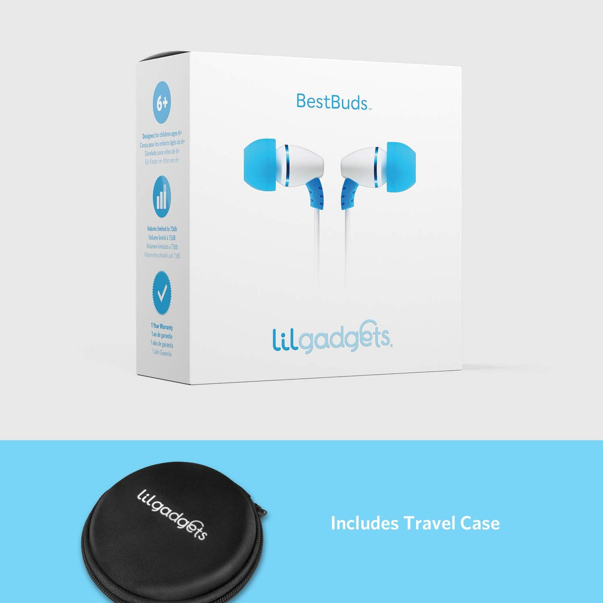 LilGadgets BestBuds play/pause feature provides quick on-device control.